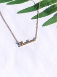 Classic Script Name Necklace